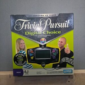 Trivial Pursuit Digital Choice Trivia Game 25th Anniversary Edition New In Box